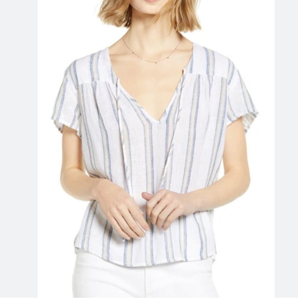 Rails Viera Ryland Stripe Tie Top